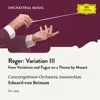Royal Concertgebouw Orchestra & Eduard van Beinum - Reger: Variations and Fugue on a Theme by Mozart, Op. 132: Variation III - Single